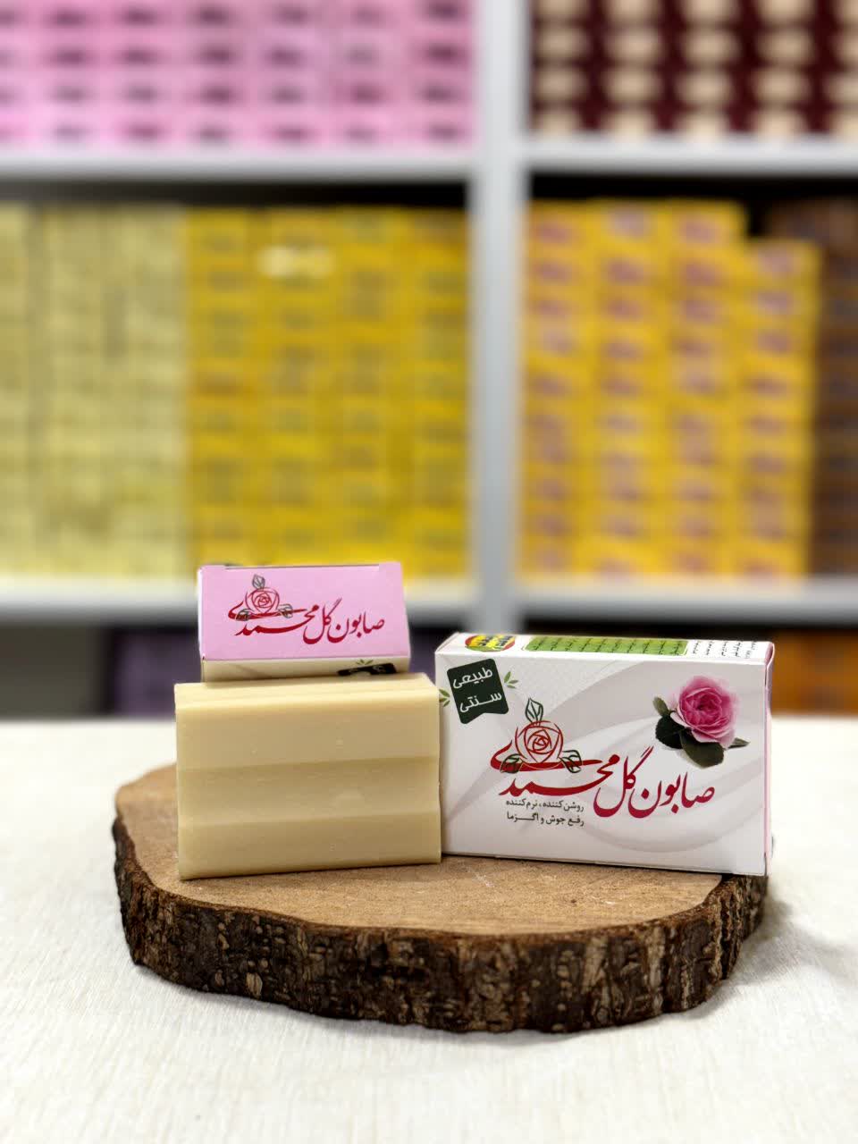 صابون گل محمدی